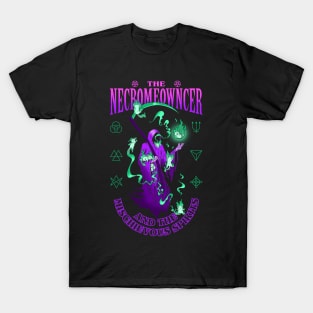 The Necromeowncer and the Mischievous Spirits T-Shirt